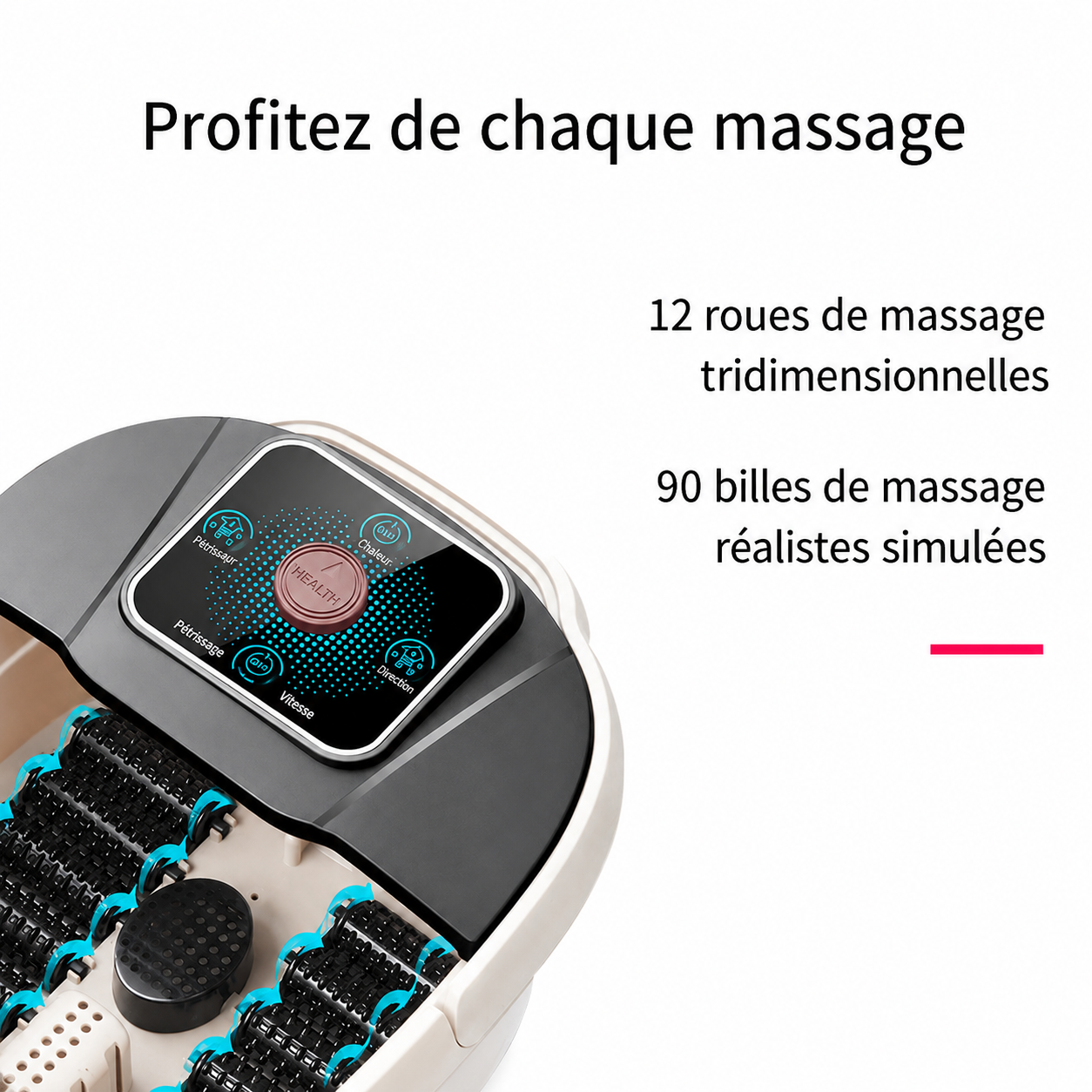 Spa de Pieds Massant Automatique